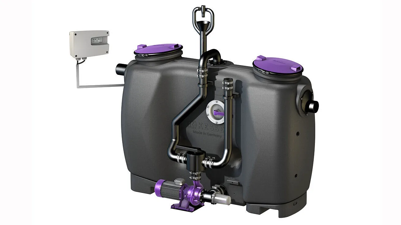 Bộ tách mỡ EasyClean free Mix & Pump