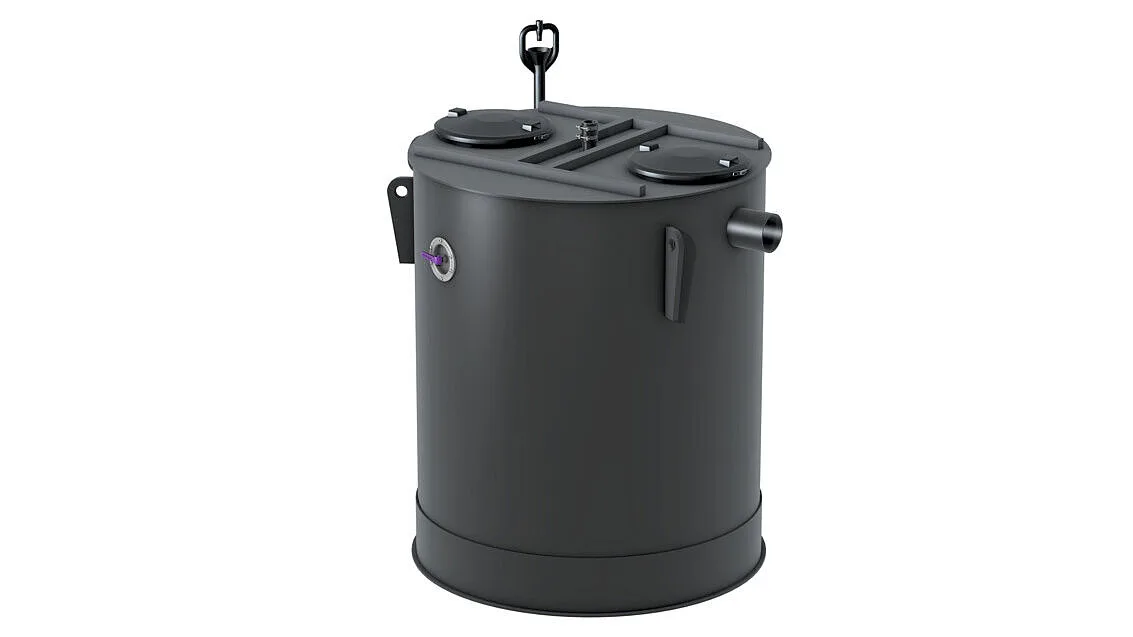 EasyClean free round Direct grease separator