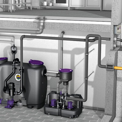 Bộ tách mỡ tự động EasyClean