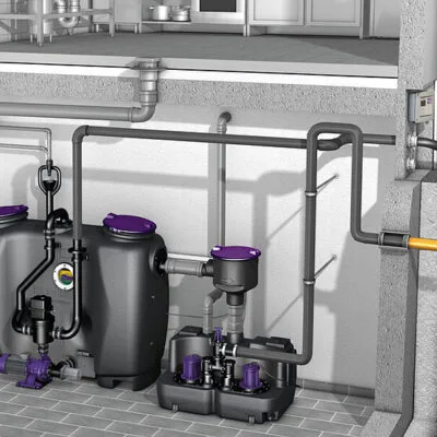 Bộ tách mỡ tự động EasyClean