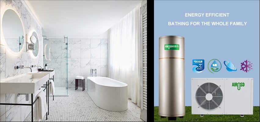 Bán sỉ bình nước nóng bơm nhiệt tách rời