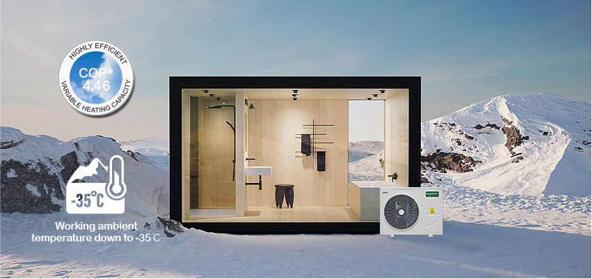 Bán sỉ máy bơm nhiệt biến tần DC Evi để sưởi ấm và làm mát