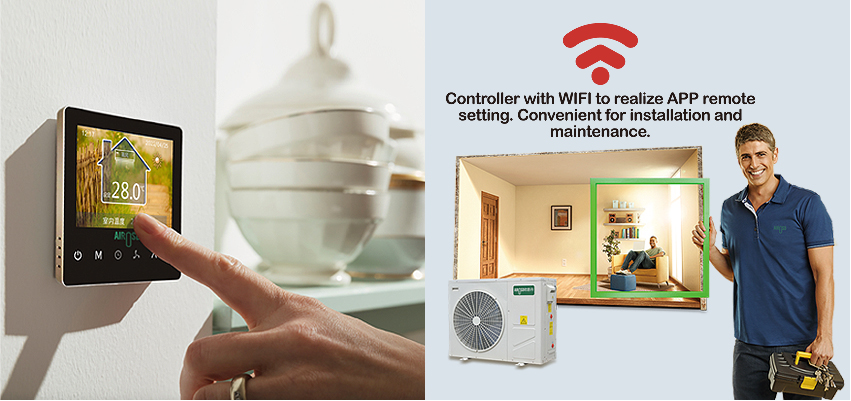 Máy nước nóng biến tần DC, bơm nhiệt