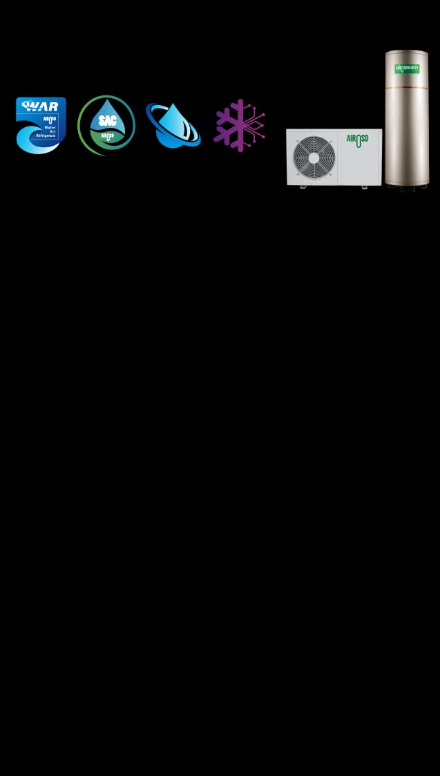 Bán sỉ bình nước nóng bơm nhiệt tách rời