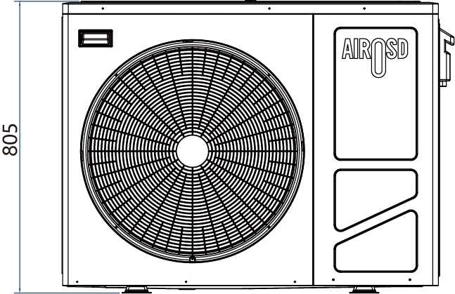 Máy nước nóng biến tần DC, bơm nhiệt