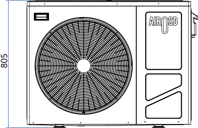 Máy nước nóng biến tần DC, bơm nhiệt