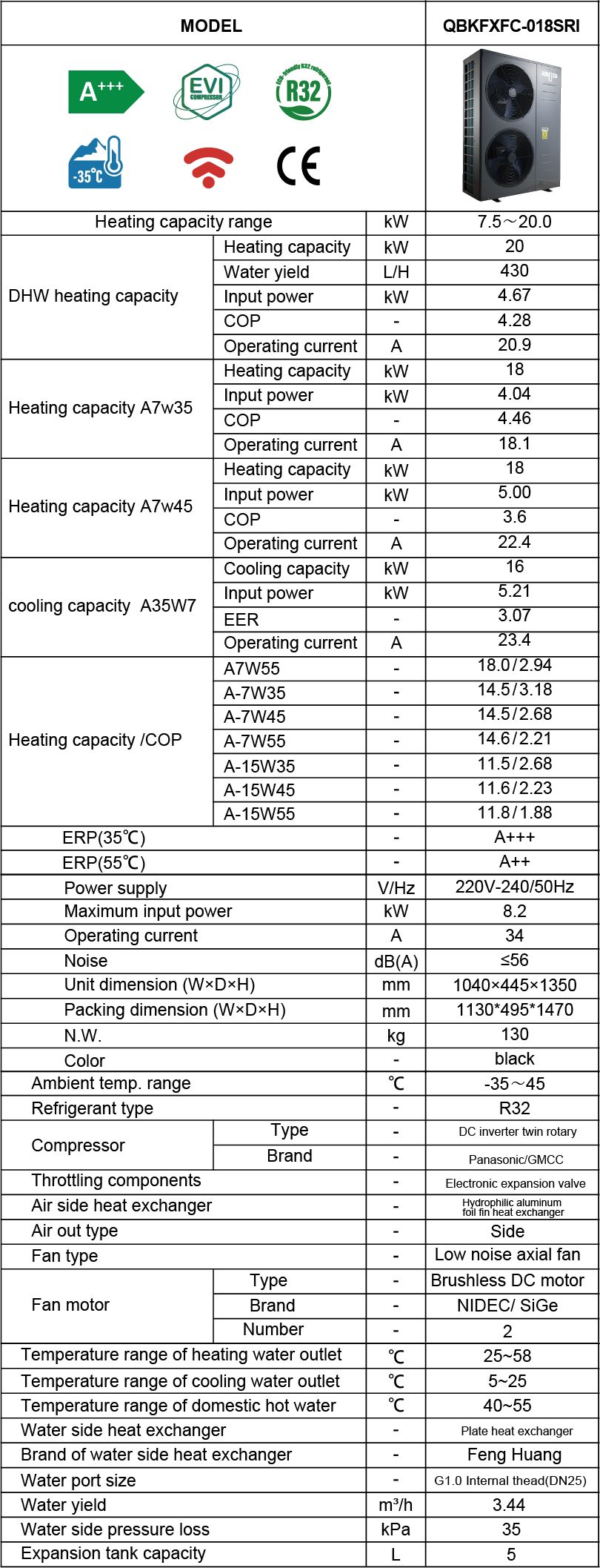 Nhà máy sản xuất máy nước nóng bơm nhiệt Trung Quốc